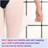 imageDIPUG 123 Pairs Girls Convertible Ballet TightsSoft Transition Dance TightToddlerKidsBallet Pink More Peach  3 Pack