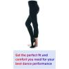 imageDIPUG 123 Pairs Girls Convertible Ballet TightsSoft Transition Dance TightToddlerKidsBlack  1 Pack