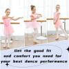 imageDIPUG Ballet Leotards for Girls Ballet Leotard with Skirt Toddler Dance Leotards Flutter Sleeve and CrissCross BackPink Cosmos