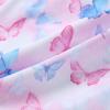 imageDIPUG Ballet Leotards for Girls Ballet Leotard with Skirt Toddler Dance Leotards Flutter Sleeve and CrissCross BackPinkbutterfly
