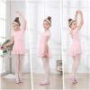 imageDIPUG Ballet Leotards for Girls Toddler Dance Leotard with Removable Skirt ComboPinkshort Sleeve