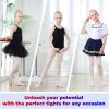imageDIPUG Ballet Tights for Girls  Thick Soft Footed Dance Tights for Toddlers and KidsBallet Pink  2 Pack