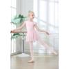 imageDIPUG Ballet Tights for Girls  Thick Soft Footed Dance Tights for Toddlers and KidsBallet Pink  2 Pack