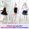 imageDIPUG Ballet Tights for Girls  Thick Soft Footed Dance Tights for Toddlers and KidsBallet Pink  3 Pack