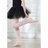 imageDIPUG Ballet Tights for Girls  Thick Soft Footed Dance Tights for Toddlers and KidsBallet Pinksuntan