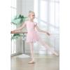 imageDIPUG Ballet Tights for Girls  Thick Soft Footed Dance Tights for Toddlers and KidsBallet Pinksuntan