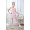 imageDIPUG Ballet Tights for Girls  Thick Soft Footed Dance Tights for Toddlers and KidsPink  1 Pack