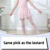 imageDIPUG Ballet Tights for Girls  Thick Soft Footed Dance Tights for Toddlers and KidsPink  2 Pack