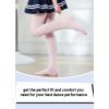 imageDIPUG Ballet Tights for Girls  Thick Soft Footed Dance Tights for Toddlers and KidsPink  2 Pack