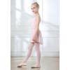 imageDIPUG Girls Ballet Leotards with Removable Skirt Toddler Hollow Back Dance Dress ComboPinkcamisole