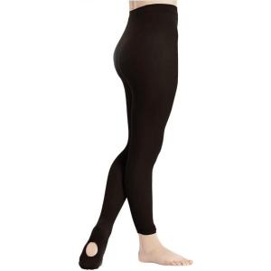 imageDIPUG 123 Pairs Girls Convertible Ballet TightsSoft Transition Dance TightToddlerKidsBlack  1 Pack