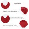imageDIPUG Ballet Leotards for Girls with Skirt Shiny Toddler Dance Leotard ButterflyRed