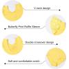 imageDIPUG Ballet Leotards for Girls with Skirt Shiny Toddler Dance Leotard ButterflyYellow