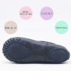 imageDIPUG Ballet Shoes for Girls Toddler Dance Slipper PU Leather Kids Ballerina ShoeBlack  Split Sole