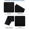 imageDIPUG Girls Athletic Leggings with Pockets for Stretchy Pants Running Gym Dance Yoga and SportsBlack