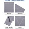 imageDIPUG Girls Athletic Leggings with Pockets for Stretchy Pants Running Gym Dance Yoga and SportsDark Grey