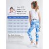 imageDIPUG Girls Athletic Leggings with Pockets for Stretchy Pants Running Gym Dance Yoga and SportsTiedye Blue
