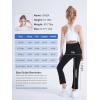 imageDIPUG Girls Flare Leggings Yoga Pants with Side Pockets Extra Stretch Ideal for Dance Jazz Sports and Everyday WearBlack