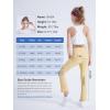 imageDIPUG Girls Flare Leggings Yoga Pants with Side Pockets Extra Stretch Ideal for Dance Jazz Sports and Everyday WearKhaki