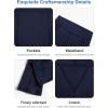 imageDIPUG Girls Flare Leggings Yoga Pants with Side Pockets Extra Stretch Ideal for Dance Jazz Sports and Everyday WearNavy