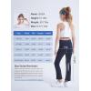 imageDIPUG Girls Flare Leggings Yoga Pants with Side Pockets Extra Stretch Ideal for Dance Jazz Sports and Everyday WearNavy