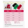 imageDIPUG Toddler Leggings Cute Kids Pants Girls Legging Colorfu with Ruffle Trim for Little Child BabyRed