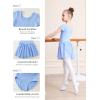 imageDIPUG Ballet Leotards for Girls Dance Leotard for GirlsBlue