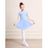 imageDIPUG Ballet Leotards for Girls Dance Leotard for GirlsBlue