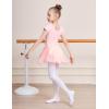 imageDIPUG Ballet Leotards for Girls Dance Leotard for GirlsPink