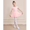 imageDIPUG Ballet Leotards for Girls Dance Leotard for GirlsPink