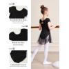 imageDIPUG Ballet Leotards for Girls Dance LeotardsBlack