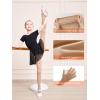 imageDIPUG Girls Ballet Tights Ultra Soft Footed Dance Tight for Toddlers and KidsLight Suntan 1 Pack