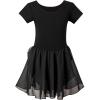 imageDIPUG Ballet Leotards for Girls Dance Leotard for GirlsBlack