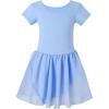 imageDIPUG Ballet Leotards for Girls Dance Leotard for GirlsBlue