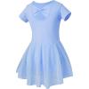 imageDIPUG Ballet Leotards for Girls Dance LeotardsBlue