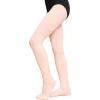 imageDIPUG Girls Ballet Tights Ultra Soft Footed Dance Tight for Toddlers and KidsBallet Pink  1 Pack