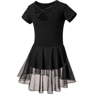 imageDIPUG Ballet Leotards for Girls Dance LeotardsBlack