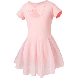 imageDIPUG Ballet Leotards for Girls Dance LeotardsPink