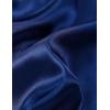 imageDIPUG Girls Satin Pajamas Long Sleeve Sleepwear Set Silky Feel Pjs for Kids Ages 4 to 13Navy
