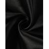 imageDIPUG Girls Pajamas Set Silky Satin Short Sleeve V Neck Pjs Soft Homewear Sleepwear 612 YearsBlack