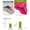 imageDIPUG Girls Satin Pajamas Set with Pockets Soft Sleepwear Girl Pjs Silky Button Down PJHot Pink