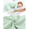 imageDIPUG Toddler Baby Pajamas Ruffle Pajama Set for Girls Kids Solid Pjs Soft Long Sleeve Sleepwear 12M7YGreen