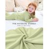 imageDIPUG Toddler Pajamas HalfButton Girls Soft Long Sleeve Pjs Set Kids Solid Boys Sleepwear1 2M7YGreen