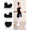 imageDIPUG Ballet Leotards for Girls Dance Leotard Toddler Ballet OutfitBlack
