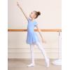 imageDIPUG Ballet Leotards for Girls Dance Leotard Toddler Ballet OutfitBlue