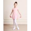 imageDIPUG Ballet Leotards for Girls Dance Leotard Toddler Ballet OutfitPink