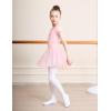 imageDIPUG Ballet Leotards for Girls Dance Leotard Toddler Ballet OutfitPink