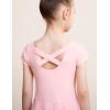 imageDIPUG Ballet Leotards for Girls Dance Leotard Toddler Ballet OutfitPink