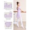 imageDIPUG Ballet Leotards for Girls Dance Leotard Toddler Ballet OutfitPurple