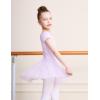 imageDIPUG Ballet Leotards for Girls Dance Leotard Toddler Ballet OutfitPurple